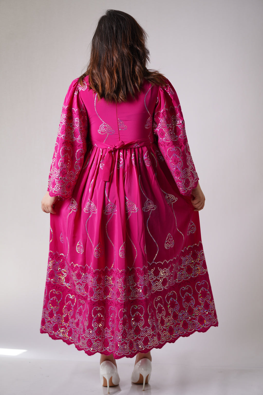 Khall-Elegant Women's Hazaragi Design Dress - W20